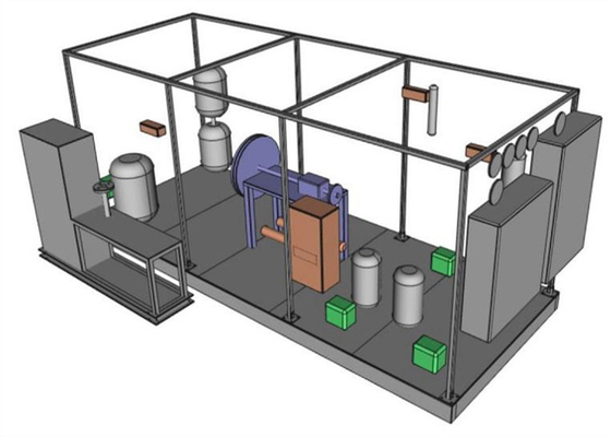 OEM modulair koolstofopslagsysteem voor de chemische industrie